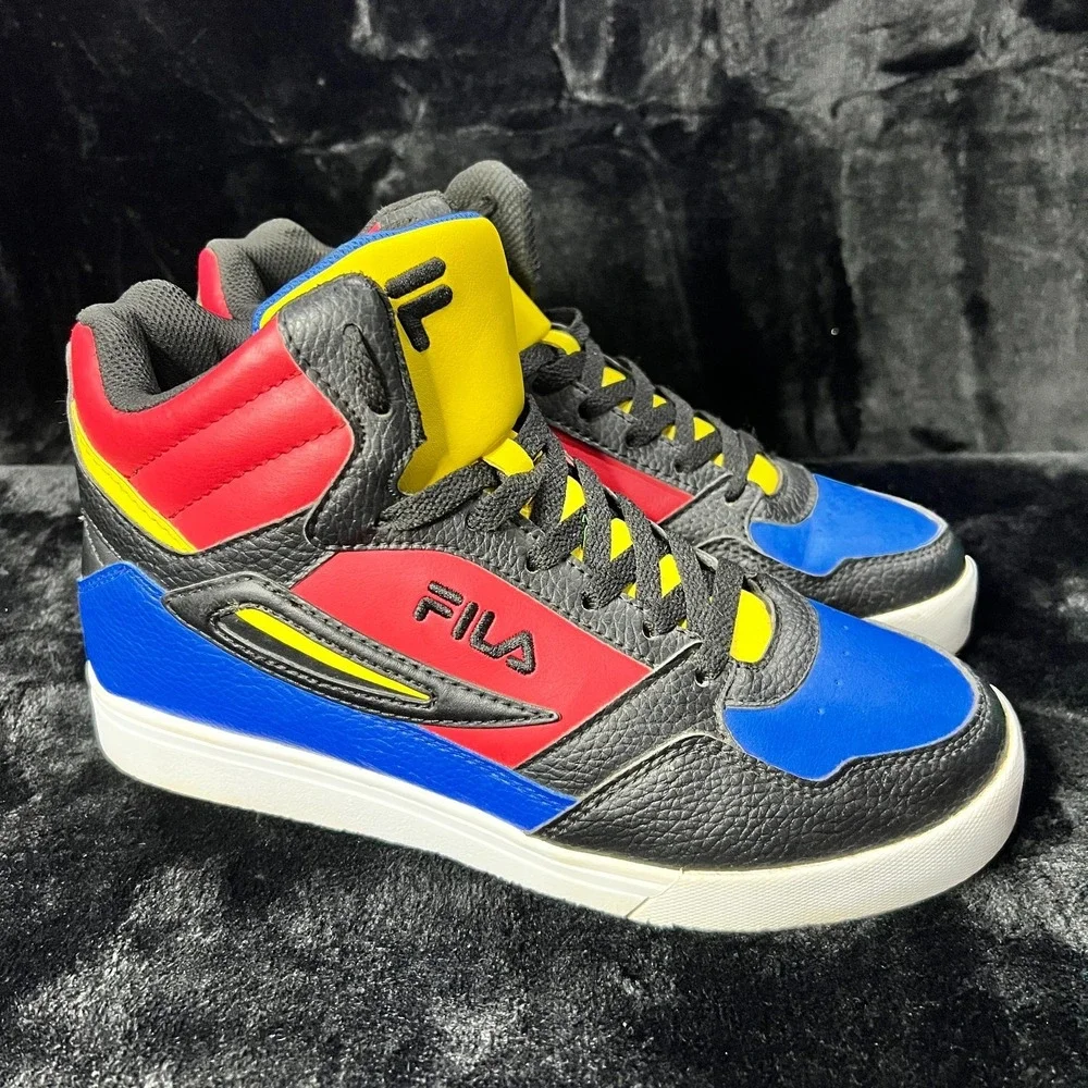 Fila Everge 1FM01226-027 Mens US 8 Shoes Multicolor High Top Basketball Sneakers